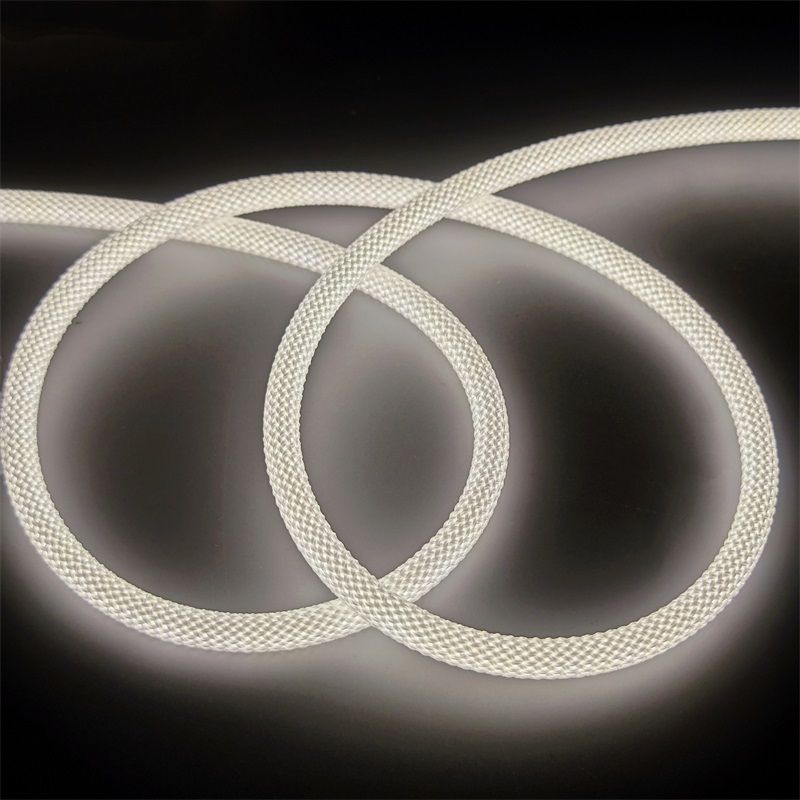 直径仅8mm，超细360度发光柔性硅胶灯带 - 4