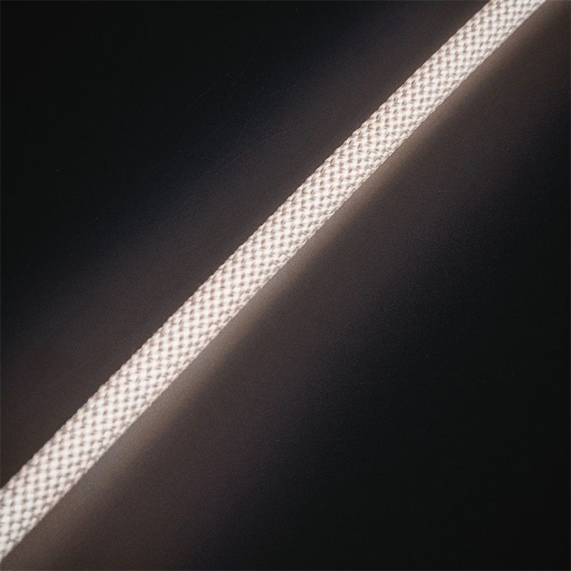 直径仅8mm，超细360度发光柔性硅胶灯带 - 5